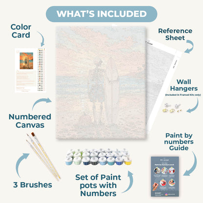 Beach Bones | Pintar por números