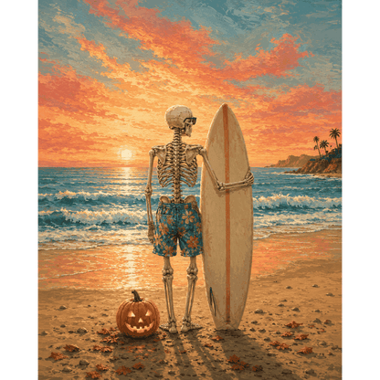 Beach Bones | Paint by Number- Pintar por números