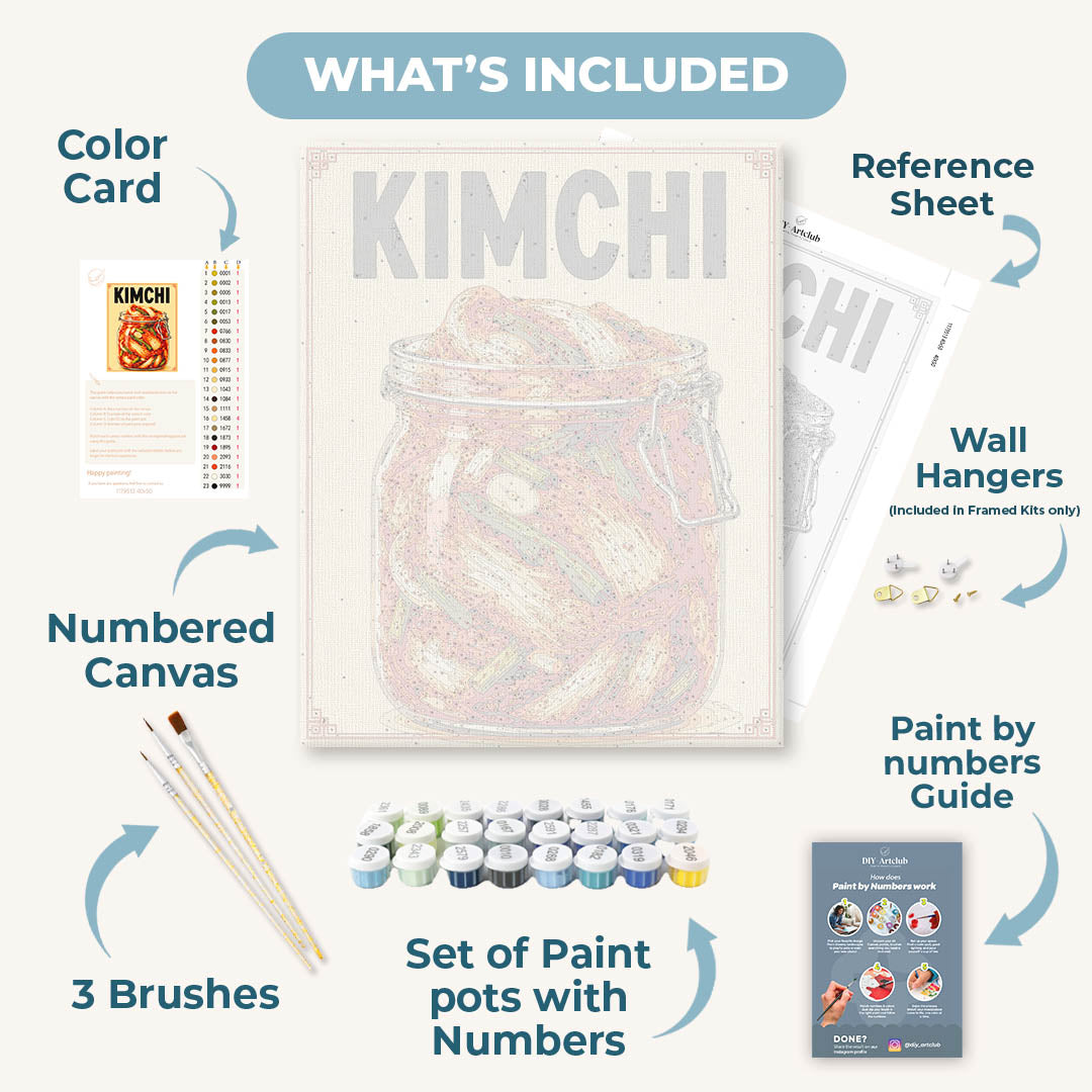 Just Kimchi | Paint by Number