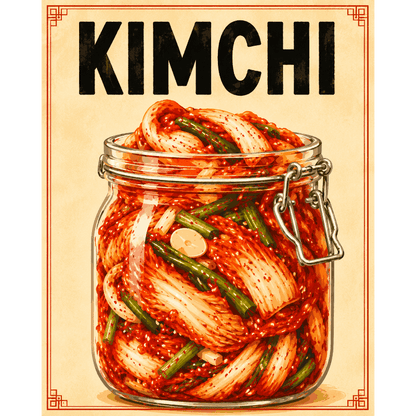 Just Kimchi | Paint by Number- Paint by Numbers