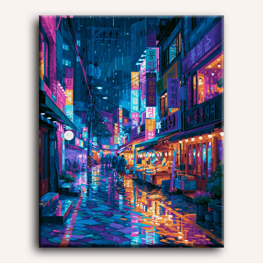 Electric Night | Paint by Number