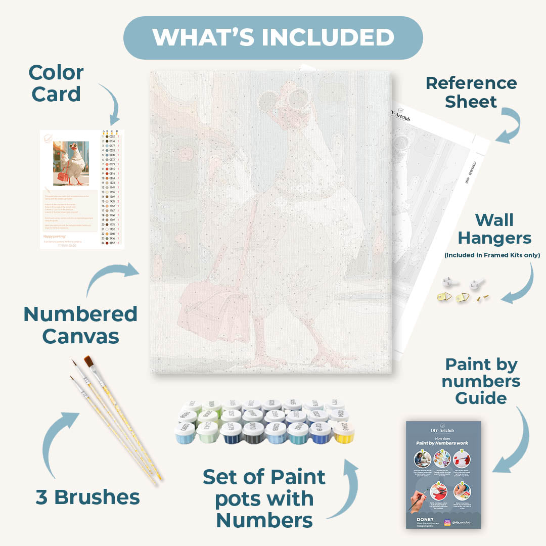Fashionista | Paint by Number