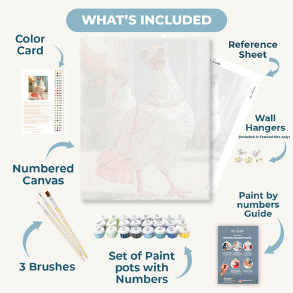 Fashionista | Paint by Number