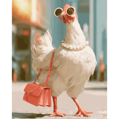 Fashionista | Paint by Number- Paint by Numbers