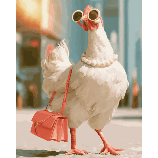 Fashionista | Paint by Number- Paint by Numbers