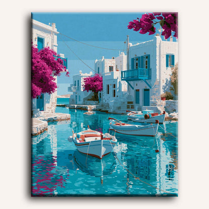 Anchored in Paradise | Paint by Number