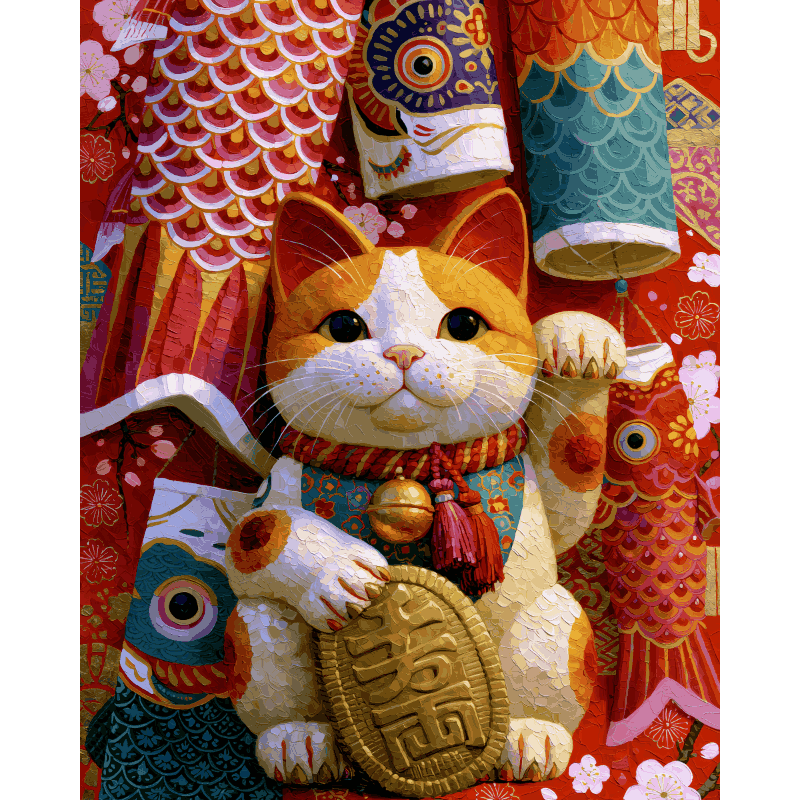 The Fortune Keeper | Paint by Number- Paint by Numbers