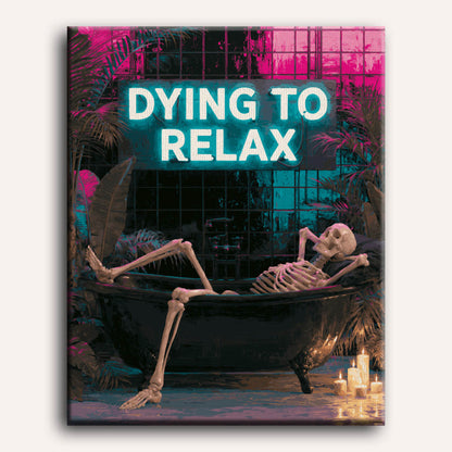 Dying to Relax | Måla efter nummer