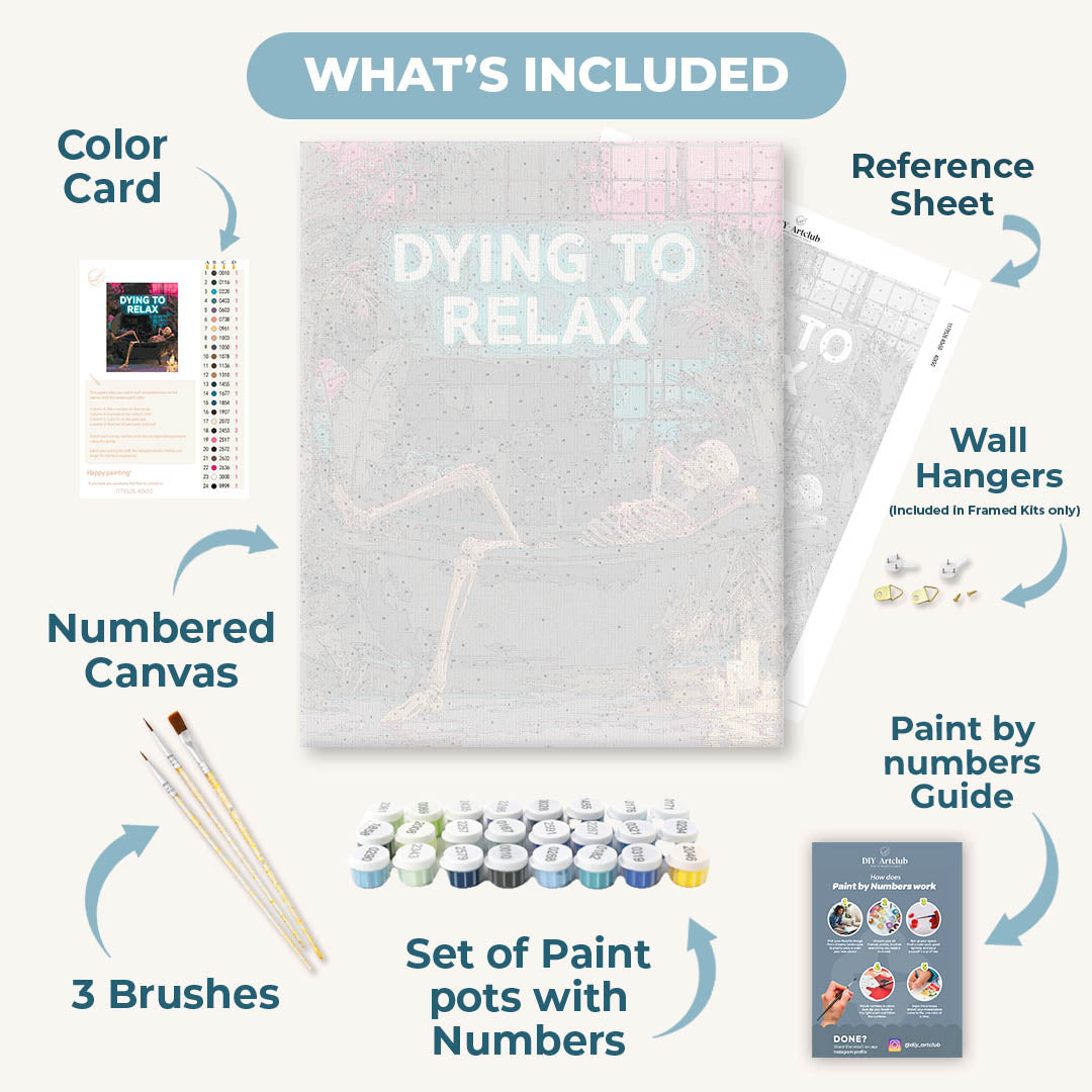 Dying to Relax | Måla efter nummer