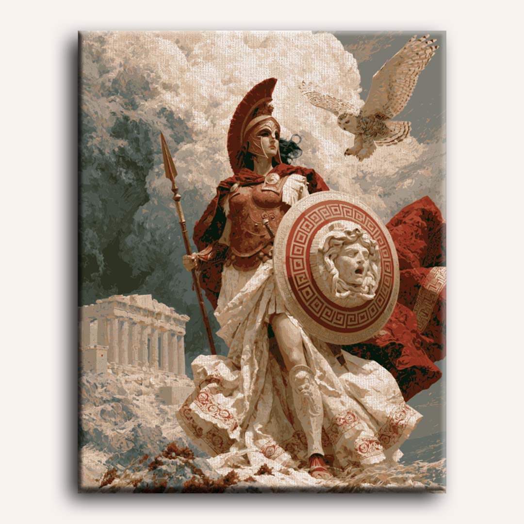 Majestic Athena | Paint by Number
