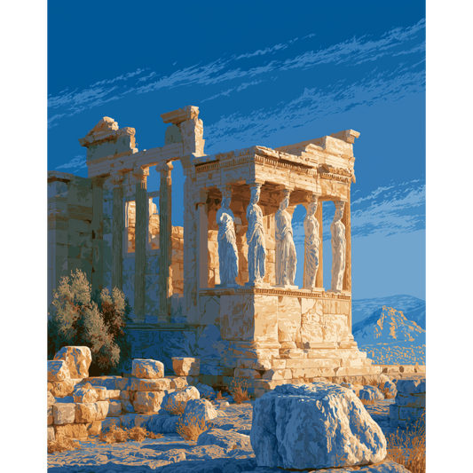Guardians of Athens | Paint by Number- Paint by Numbers