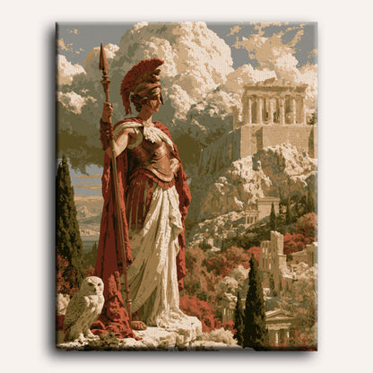 Warrior Athena | Paint by Number