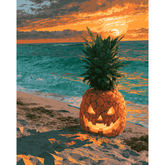 Trick or Tropic | Paint by Number- Paint by Numbers