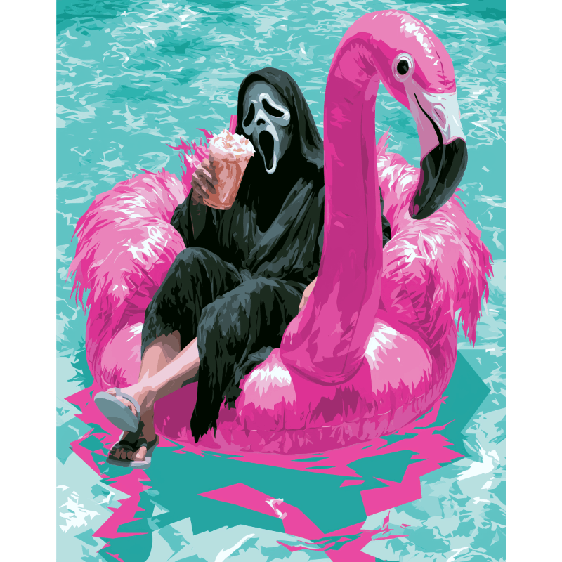 Too Cool to Kill | Paint by Number- Paint by Numbers
