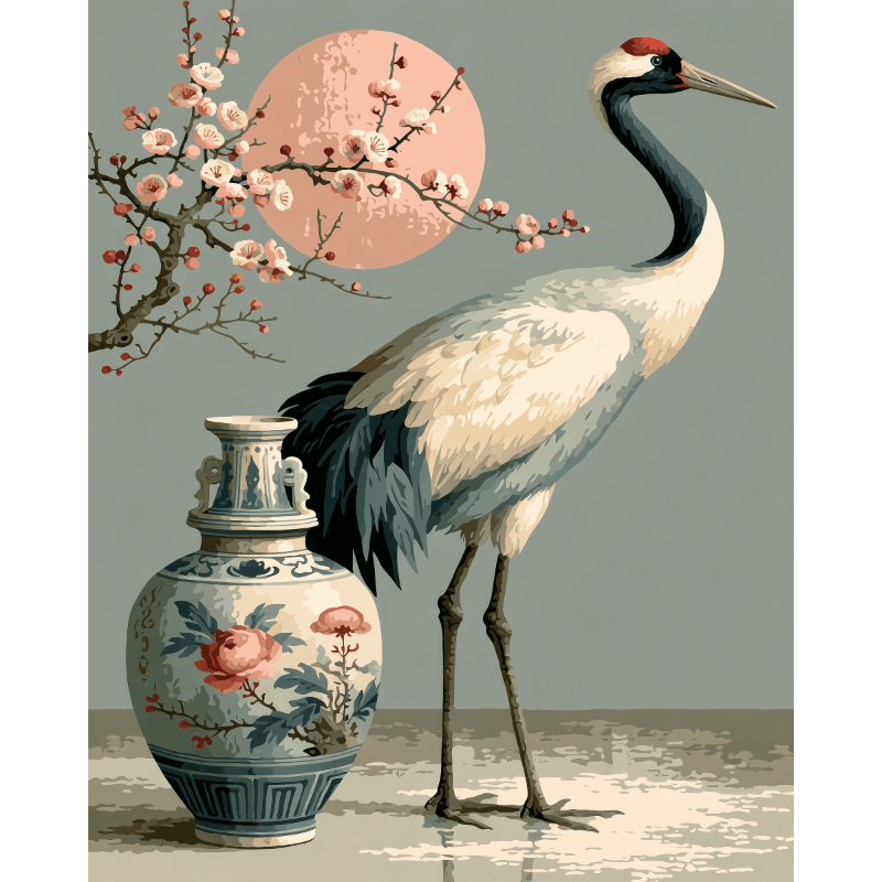 Eastern Elegance | Paint by Number- Paint by Numbers