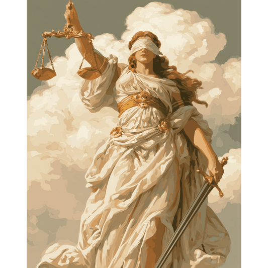 Themis on Duty | Paint by Number- Paint by Numbers