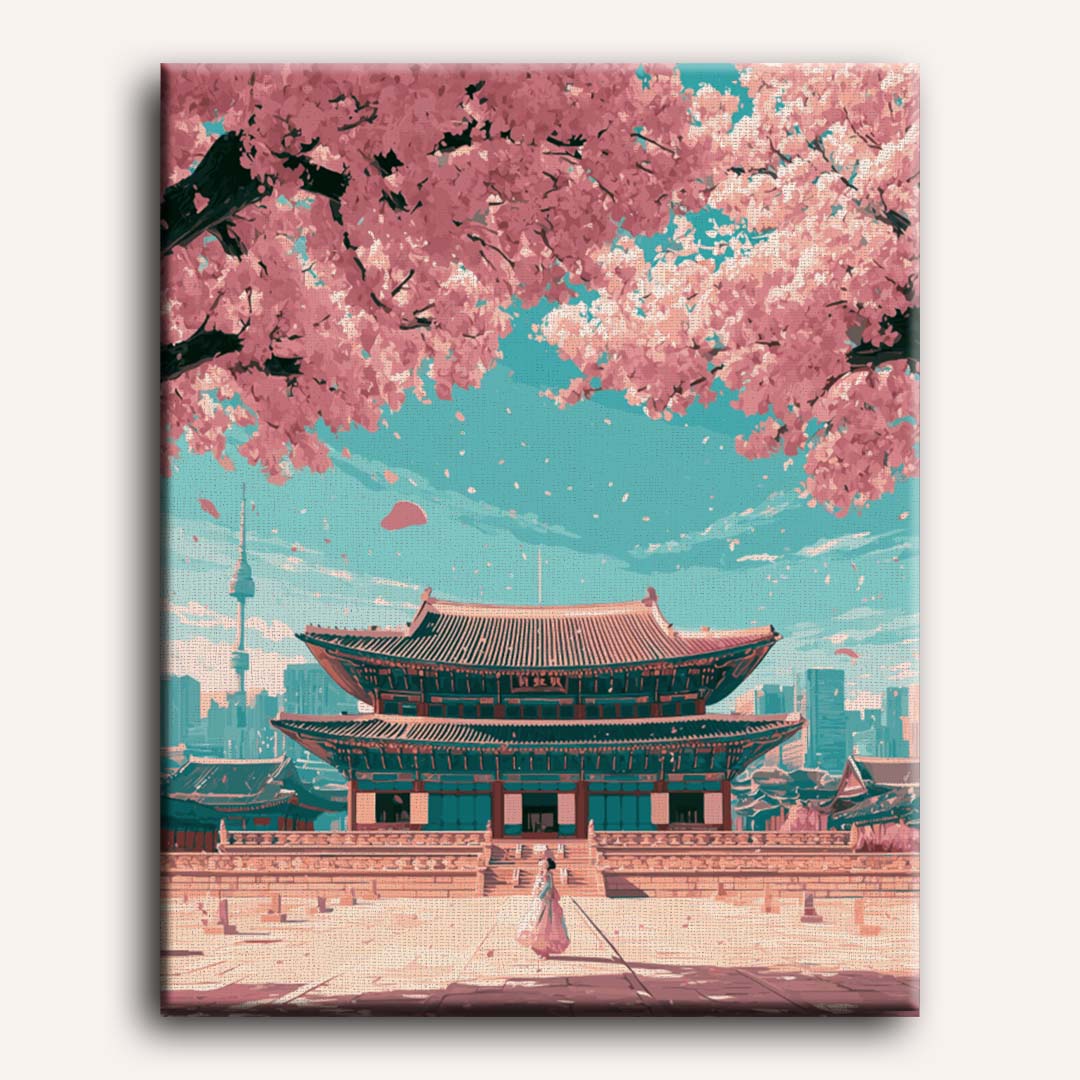 Palace of Petals | Paint by Number