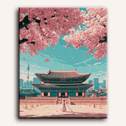Palace of Petals | Paint by Number