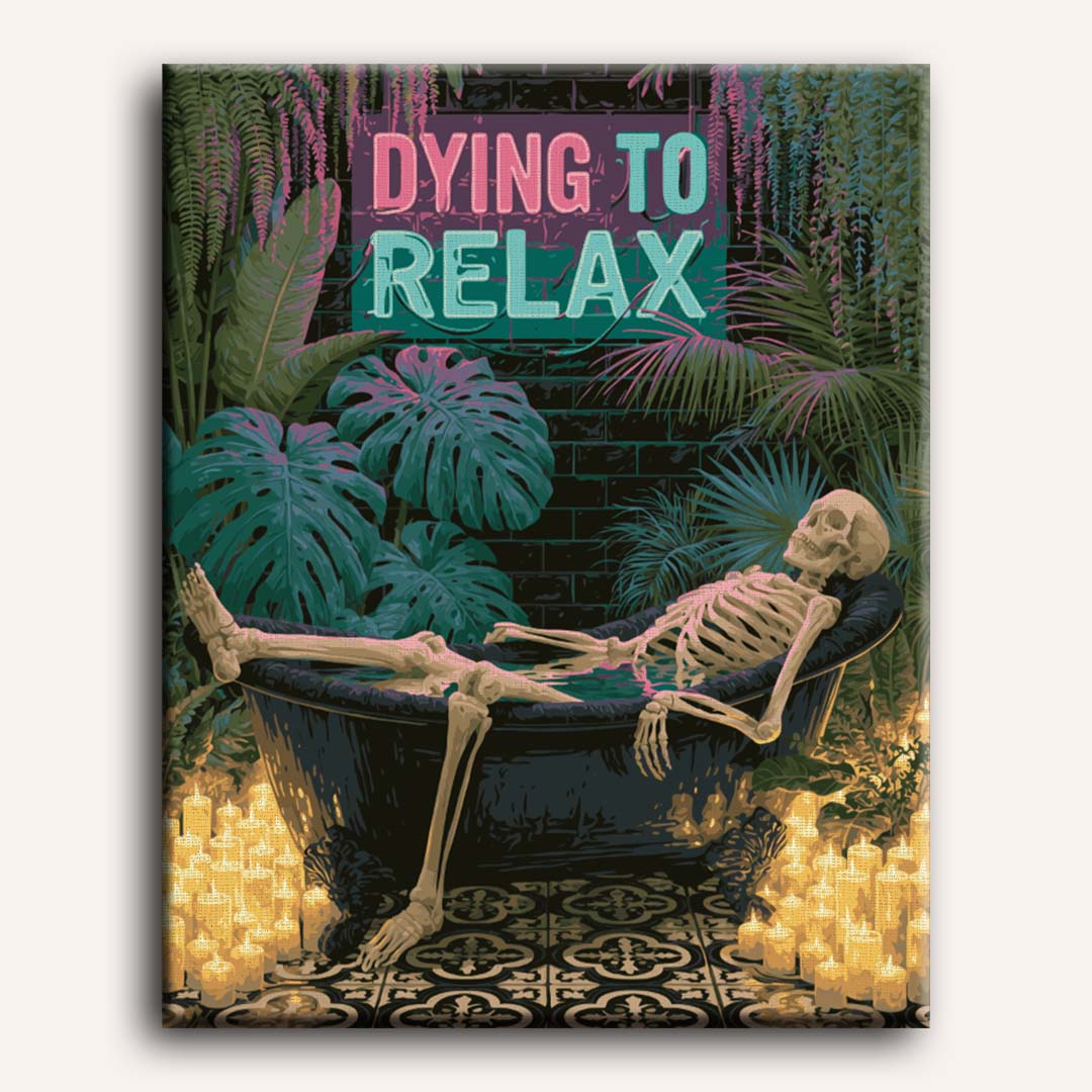 Chillin' to Death | Paint by Number