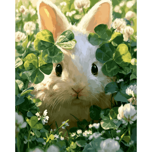 Clover Hideaway | Paint by Number- Paint by Numbers