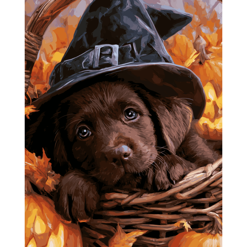 Little Chocolate Spell | Paint by Number- Paint by Numbers