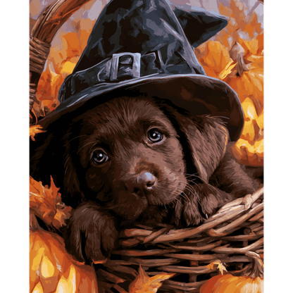 Little Chocolate Spell | Paint by Number- Paint by Numbers