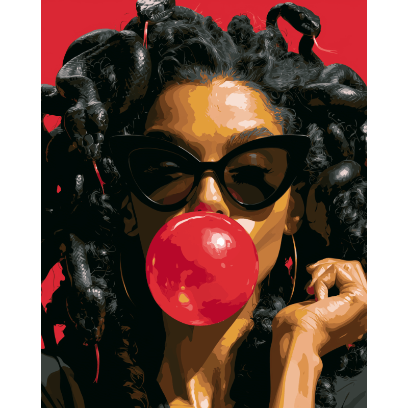 Medusa Chic | Paint by Number- Paint by Numbers