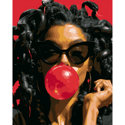 Medusa Chic | Paint by Number- Paint by Numbers