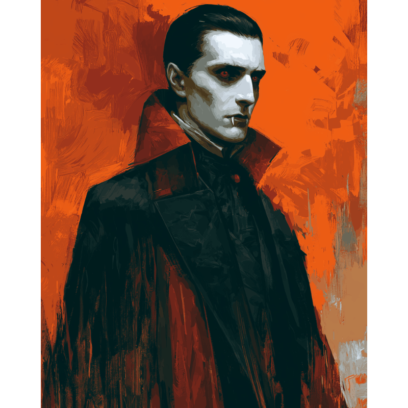 Midnight Count | Paint by Number- Paint by Numbers