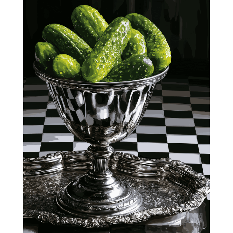 Royal Pickles | Paint by Number- Paint by Numbers