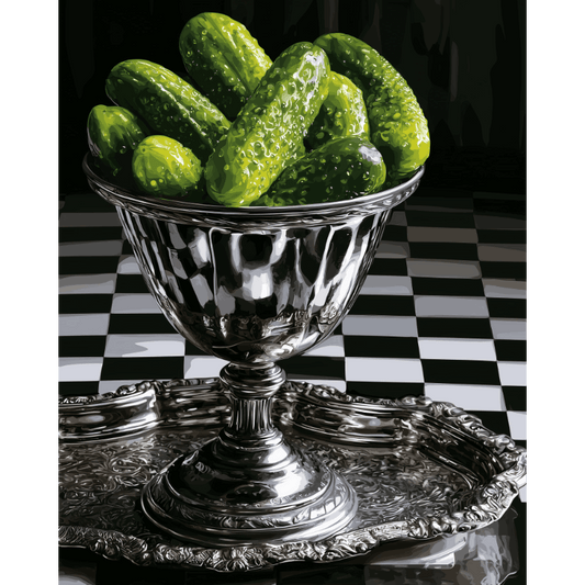 Royal Pickles | Paint by Number- Paint by Numbers