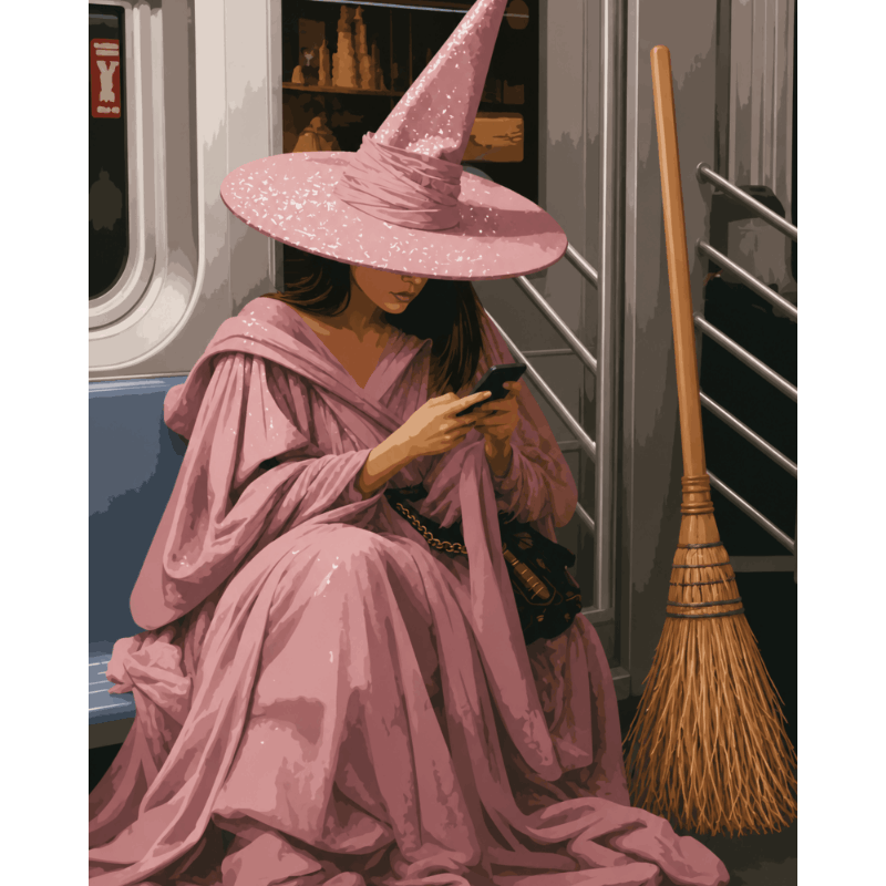 Spellbound Commute | Paint by Number- Paint by Numbers
