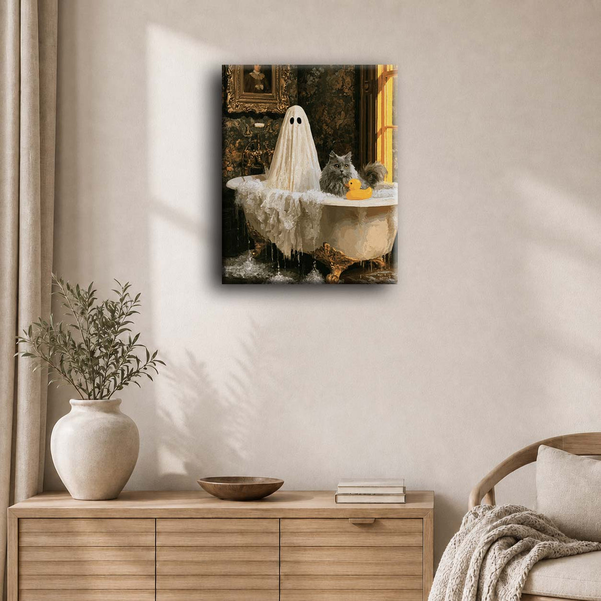 Bathing Spirit | Paint by Number