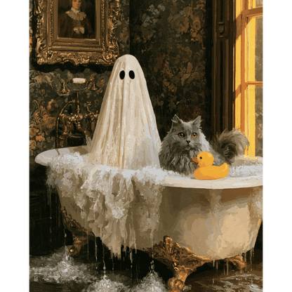 Bathing Spirit | Paint by Number