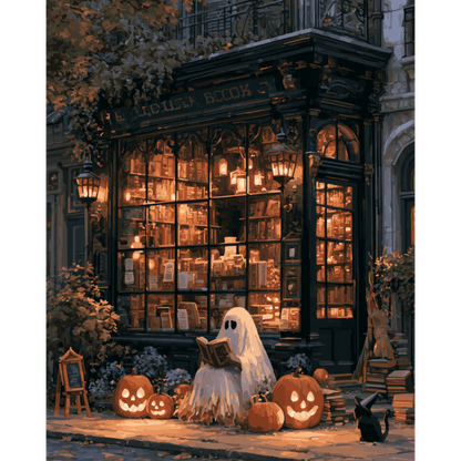 Cozy Ghost Stories | Paint by Number