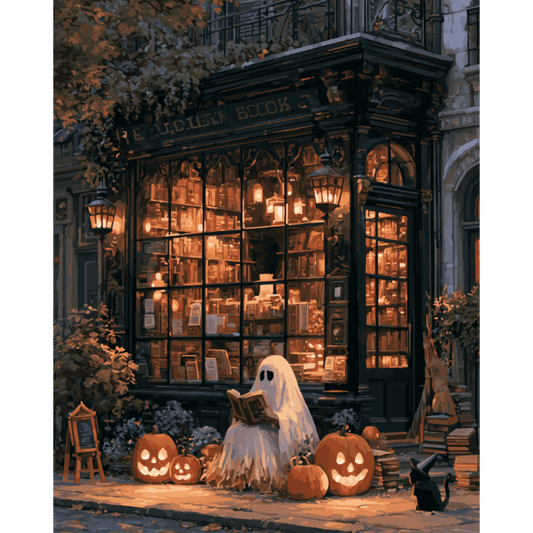 Cozy Ghost Stories | Paint by Number