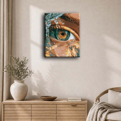 Emerald Gaze | Paint by Number
