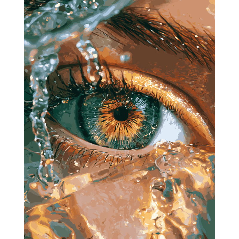 Emerald Gaze | Dipingi con i Numeri