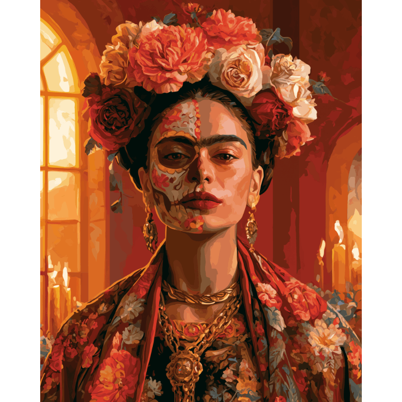 Frida Catrina | Dipingi con i Numeri