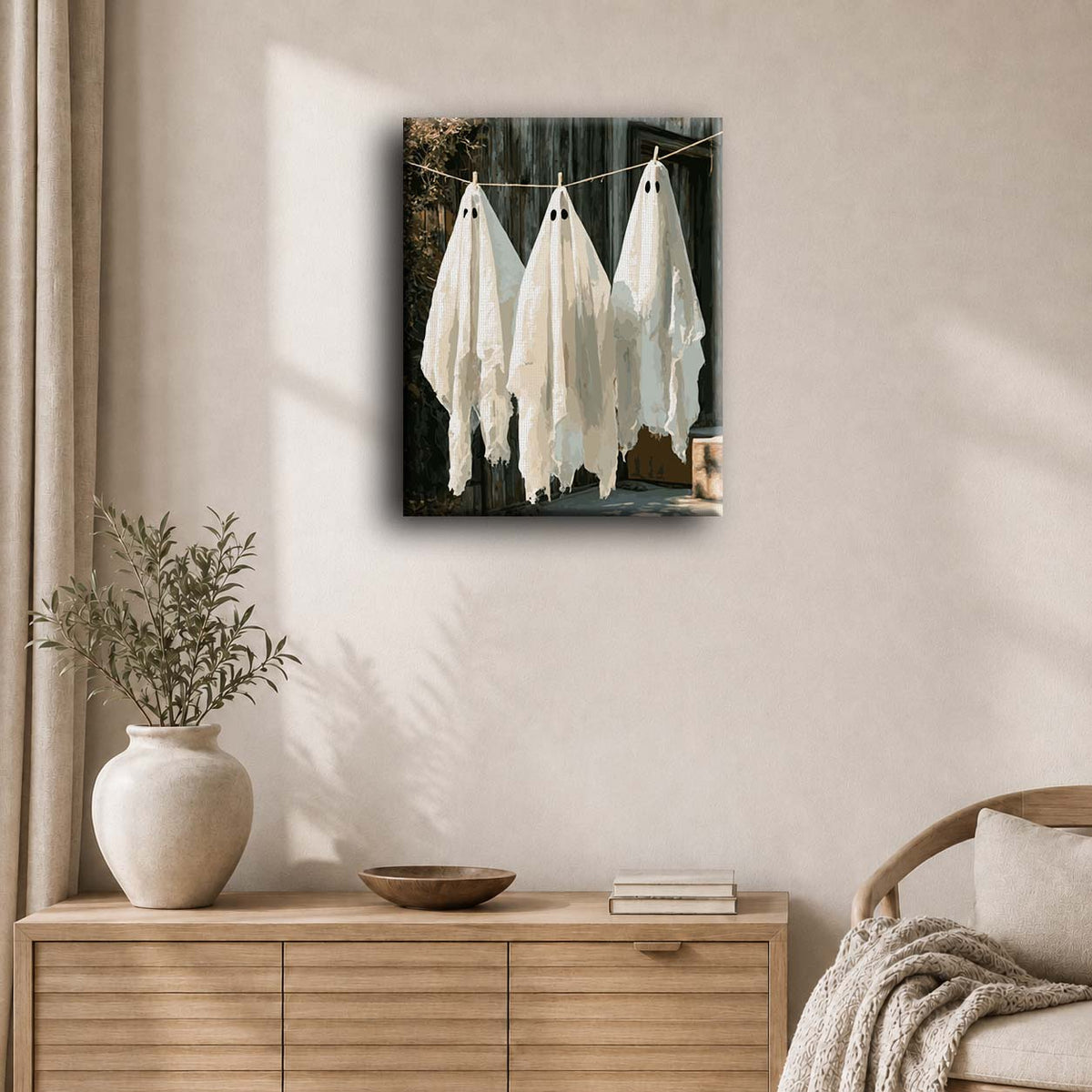 Ghostly Laundry | Dipingi con i numeri
