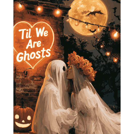 Ghostly Romance | Paint by Number