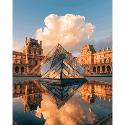 Louvre Glow | Dipingi con i Numeri