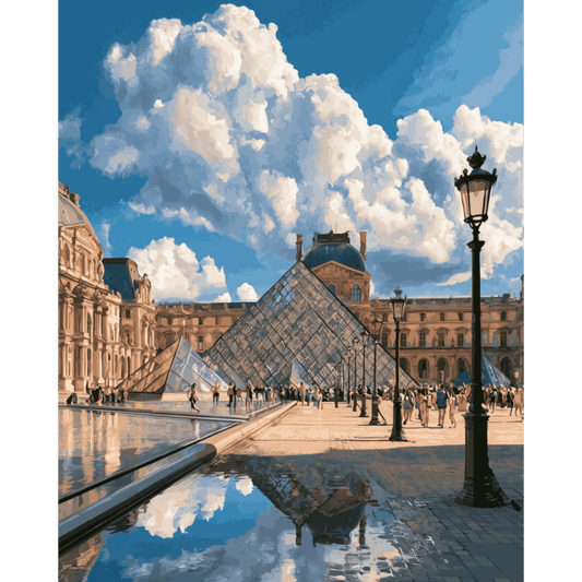 Louvre Moments | Paint by Number