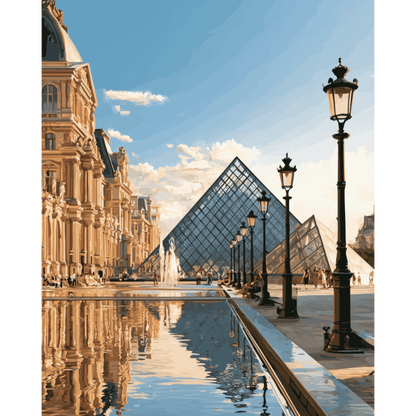 Louvre Walk | Dipingi con i Numeri