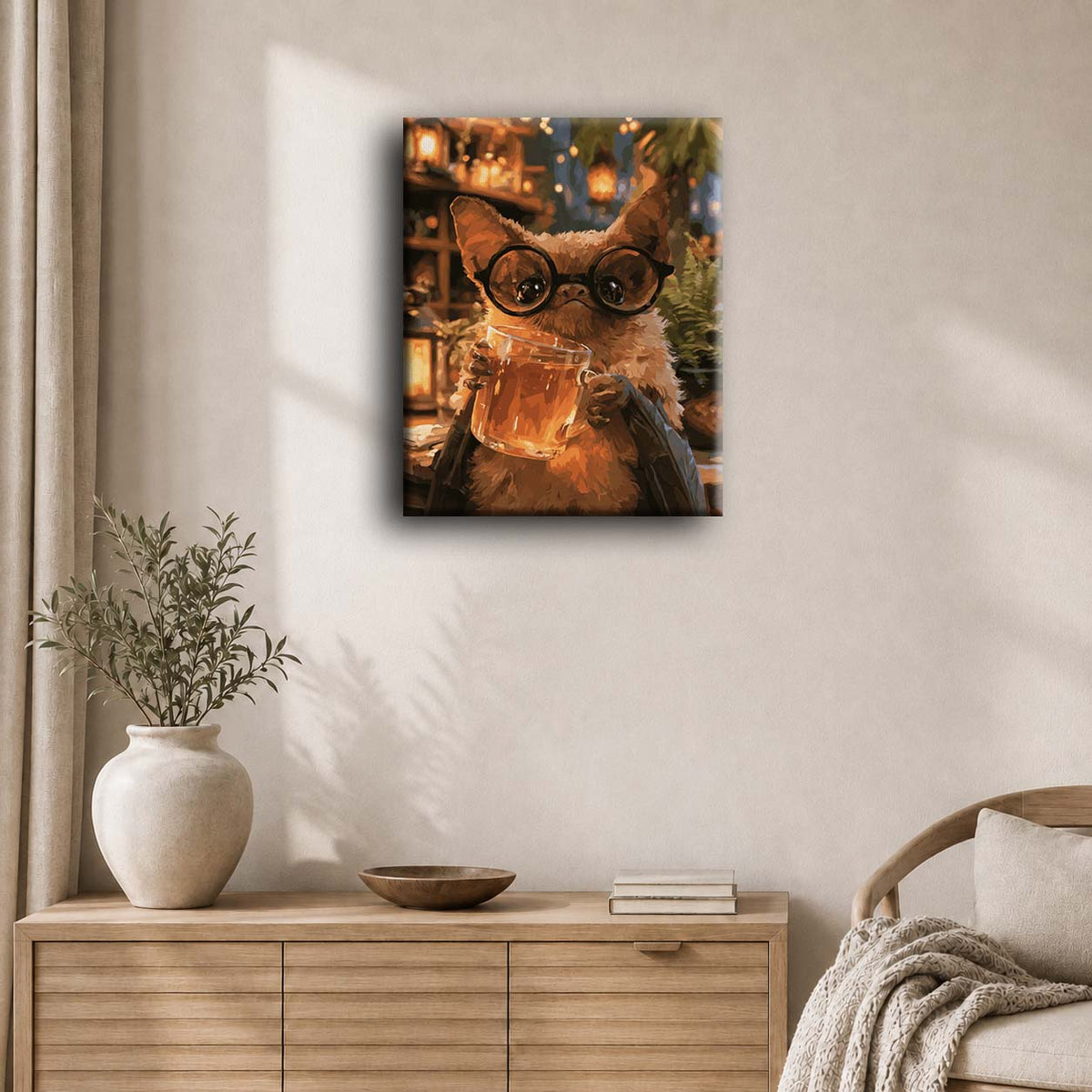 Chauve-souris Intello | Peinture à numéros