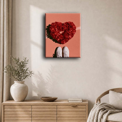 Red Heart Pom-Pom | Paint by Number