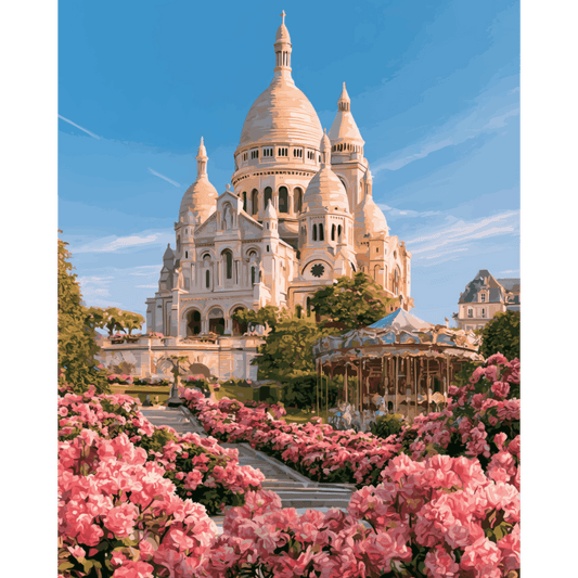 Romantic Paris | Paint by Number