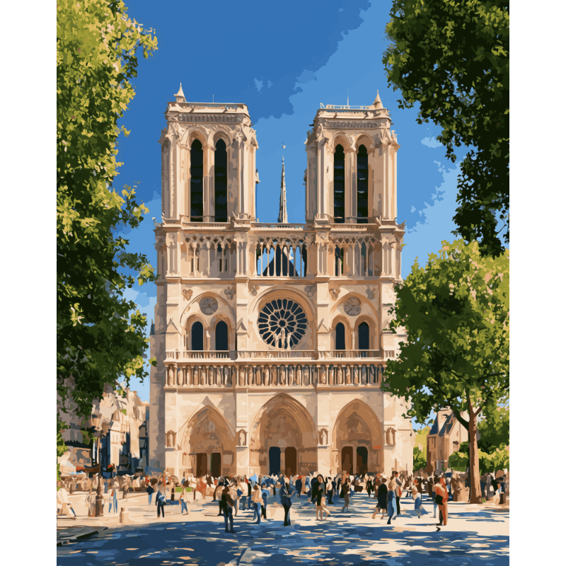 Timeless Paris | Dipingi con i Numeri