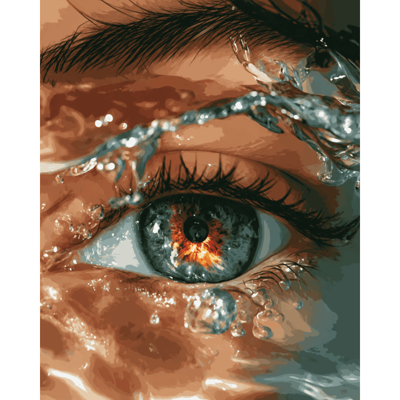 Under The Water Vision | Paint by Number