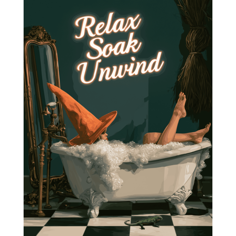 Witchy Soak | Dipingi con i Numeri
